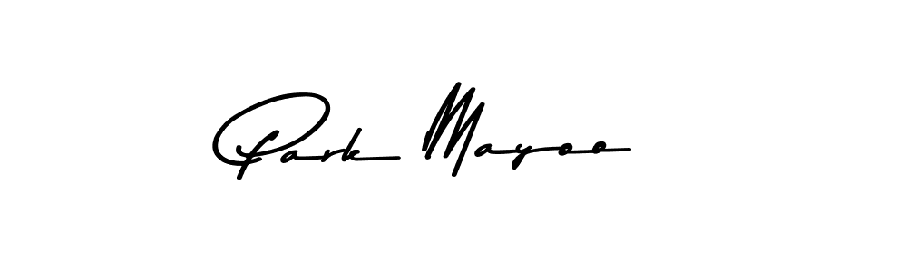 How to make Park Mayoo signature? Asem Kandis PERSONAL USE is a professional autograph style. Create handwritten signature for Park Mayoo name. Park Mayoo signature style 9 images and pictures png