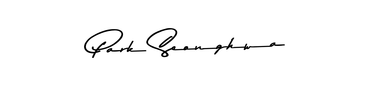 Use a signature maker to create a handwritten signature online. With this signature software, you can design (Asem Kandis PERSONAL USE) your own signature for name Park Seonghwa. Park Seonghwa signature style 9 images and pictures png