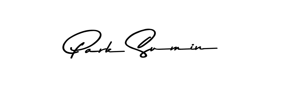 How to make Park Sumin signature? Asem Kandis PERSONAL USE is a professional autograph style. Create handwritten signature for Park Sumin name. Park Sumin signature style 9 images and pictures png