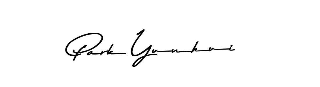 Use a signature maker to create a handwritten signature online. With this signature software, you can design (Asem Kandis PERSONAL USE) your own signature for name Park Yunhui. Park Yunhui signature style 9 images and pictures png