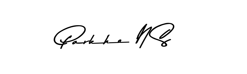 The best way (Asem Kandis PERSONAL USE) to make a short signature is to pick only two or three words in your name. The name Parkhe N S include a total of six letters. For converting this name. Parkhe N S signature style 9 images and pictures png