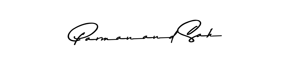 Also You can easily find your signature by using the search form. We will create Parmanand Sah name handwritten signature images for you free of cost using Asem Kandis PERSONAL USE sign style. Parmanand Sah signature style 9 images and pictures png