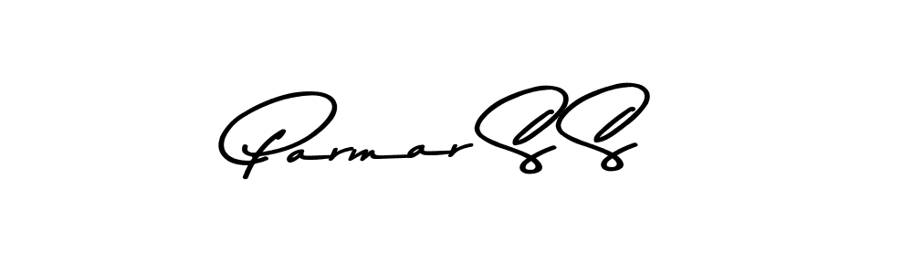 Use a signature maker to create a handwritten signature online. With this signature software, you can design (Asem Kandis PERSONAL USE) your own signature for name Parmar S S. Parmar S S signature style 9 images and pictures png