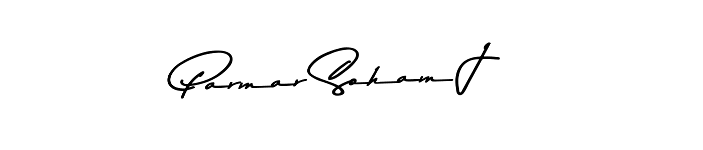 Also we have Parmar Soham J name is the best signature style. Create professional handwritten signature collection using Asem Kandis PERSONAL USE autograph style. Parmar Soham J signature style 9 images and pictures png