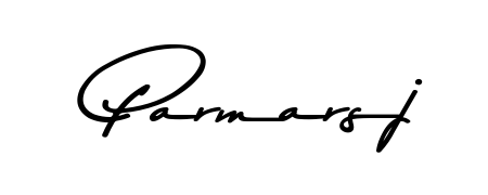 Personalize your online presence with Parmarsj signature rendered in elegant Asem Kandis PERSONAL USE font. Great for website footers and blogs. Parmarsj signature style 9 images and pictures png