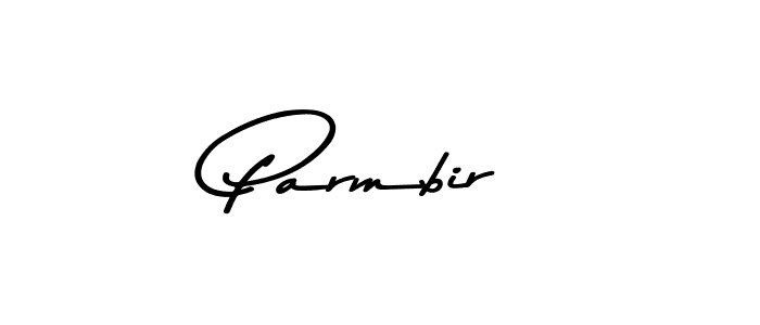 How to make Parmbir name signature. Use Asem Kandis PERSONAL USE style for creating short signs online. This is the latest handwritten sign. Parmbir signature style 9 images and pictures png