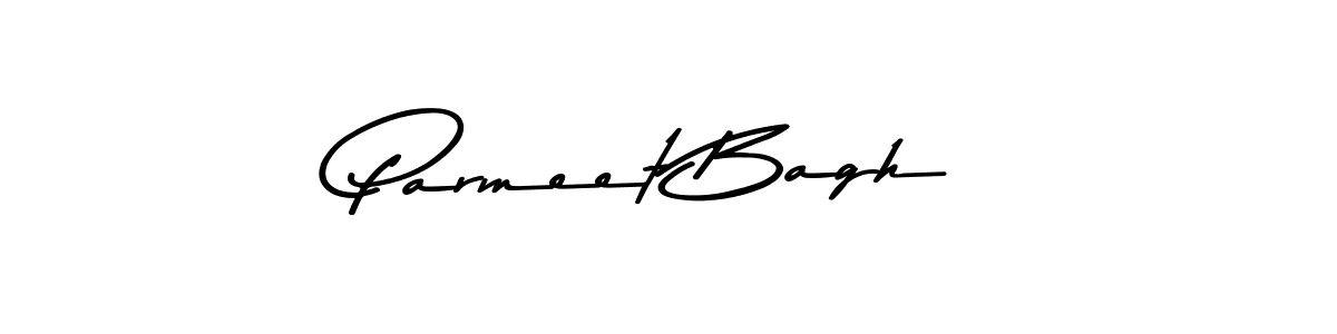 Design your own signature with our free online signature maker. With this signature software, you can create a handwritten (Asem Kandis PERSONAL USE) signature for name Parmeet Bagh. Parmeet Bagh signature style 9 images and pictures png