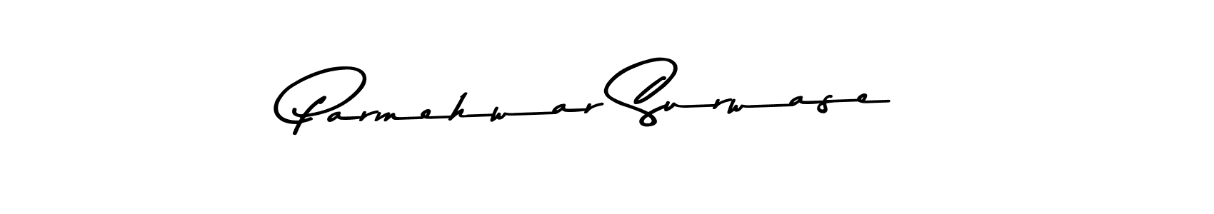 Make a beautiful signature design for name Parmehwar Surwase. With this signature (Asem Kandis PERSONAL USE) style, you can create a handwritten signature for free. Parmehwar Surwase signature style 9 images and pictures png