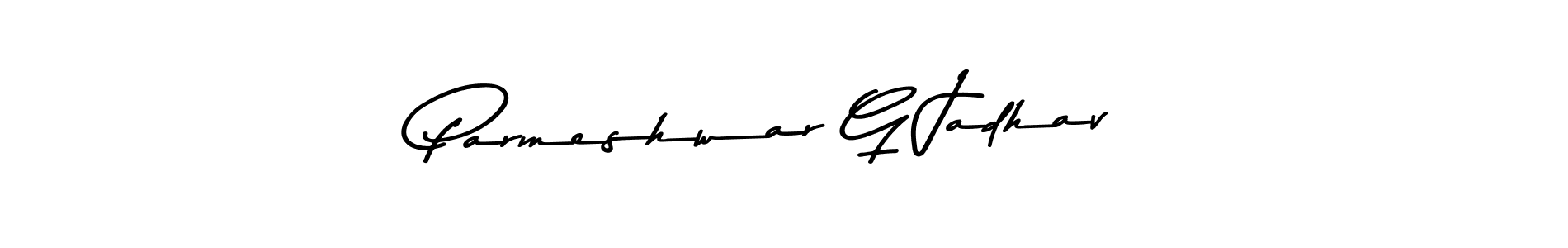 Also we have Parmeshwar G Jadhav name is the best signature style. Create professional handwritten signature collection using Asem Kandis PERSONAL USE autograph style. Parmeshwar G Jadhav signature style 9 images and pictures png