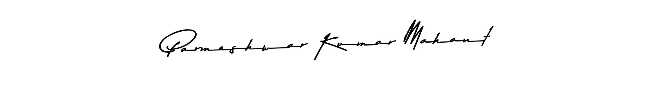 Make a beautiful signature design for name Parmeshwar Kumar Mahant. Use this online signature maker to create a handwritten signature for free. Parmeshwar Kumar Mahant signature style 9 images and pictures png