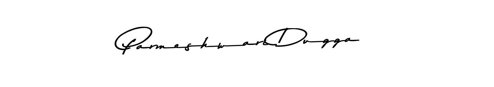 How to make Parmeshwari Dugga name signature. Use Asem Kandis PERSONAL USE style for creating short signs online. This is the latest handwritten sign. Parmeshwari Dugga signature style 9 images and pictures png