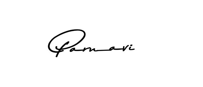 How to make Parnavi name signature. Use Asem Kandis PERSONAL USE style for creating short signs online. This is the latest handwritten sign. Parnavi signature style 9 images and pictures png