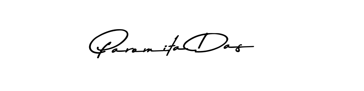 How to make Paromita Das name signature. Use Asem Kandis PERSONAL USE style for creating short signs online. This is the latest handwritten sign. Paromita Das signature style 9 images and pictures png