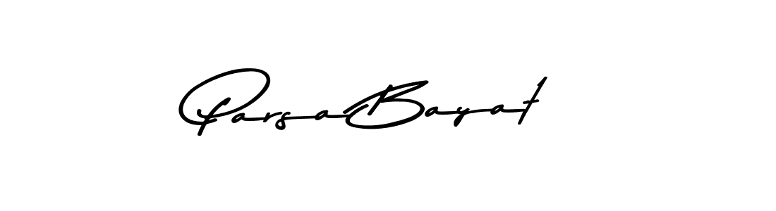 Also You can easily find your signature by using the search form. We will create Parsa Bayat name handwritten signature images for you free of cost using Asem Kandis PERSONAL USE sign style. Parsa Bayat signature style 9 images and pictures png