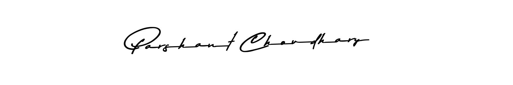 Create a beautiful signature design for name Parshant Choudhary. With this signature (Asem Kandis PERSONAL USE) fonts, you can make a handwritten signature for free. Parshant Choudhary signature style 9 images and pictures png
