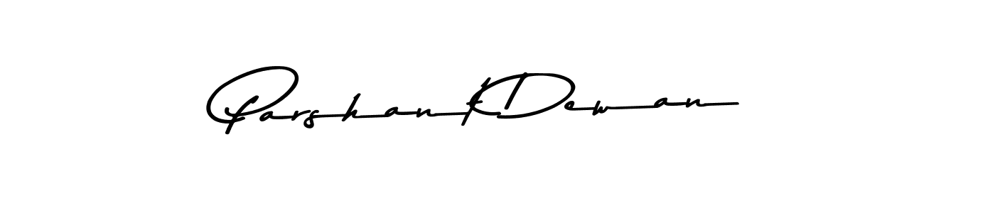 Parshant Dewan stylish signature style. Best Handwritten Sign (Asem Kandis PERSONAL USE) for my name. Handwritten Signature Collection Ideas for my name Parshant Dewan. Parshant Dewan signature style 9 images and pictures png