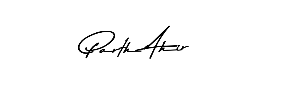 You should practise on your own different ways (Asem Kandis PERSONAL USE) to write your name (Parth Ahir) in signature. don't let someone else do it for you. Parth Ahir signature style 9 images and pictures png