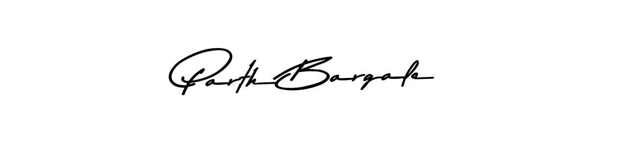 Parth Bargale stylish signature style. Best Handwritten Sign (Asem Kandis PERSONAL USE) for my name. Handwritten Signature Collection Ideas for my name Parth Bargale. Parth Bargale signature style 9 images and pictures png