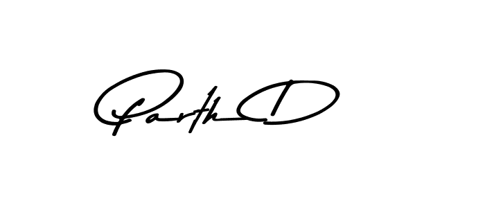 Make a beautiful signature design for name Parth D. Use this online signature maker to create a handwritten signature for free. Parth D signature style 9 images and pictures png