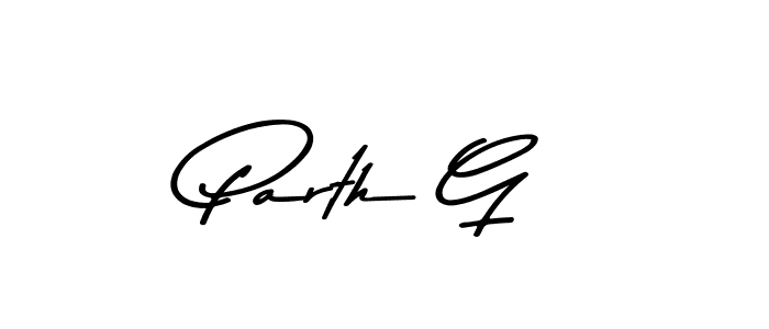 Asem Kandis PERSONAL USE is a professional signature style that is perfect for those who want to add a touch of class to their signature. It is also a great choice for those who want to make their signature more unique. Get Parth G name to fancy signature for free. Parth G signature style 9 images and pictures png