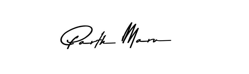 How to make Parth Maru signature? Asem Kandis PERSONAL USE is a professional autograph style. Create handwritten signature for Parth Maru name. Parth Maru signature style 9 images and pictures png