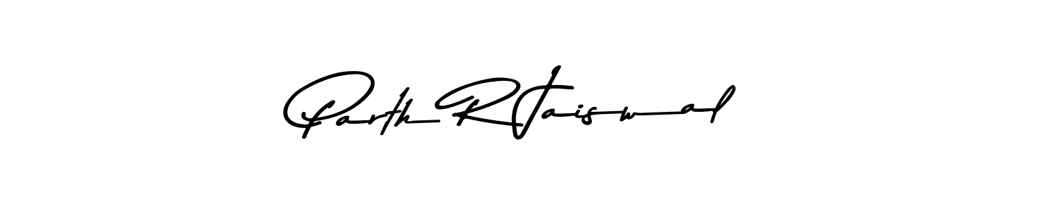 Make a beautiful signature design for name Parth R Jaiswal. Use this online signature maker to create a handwritten signature for free. Parth R Jaiswal signature style 9 images and pictures png