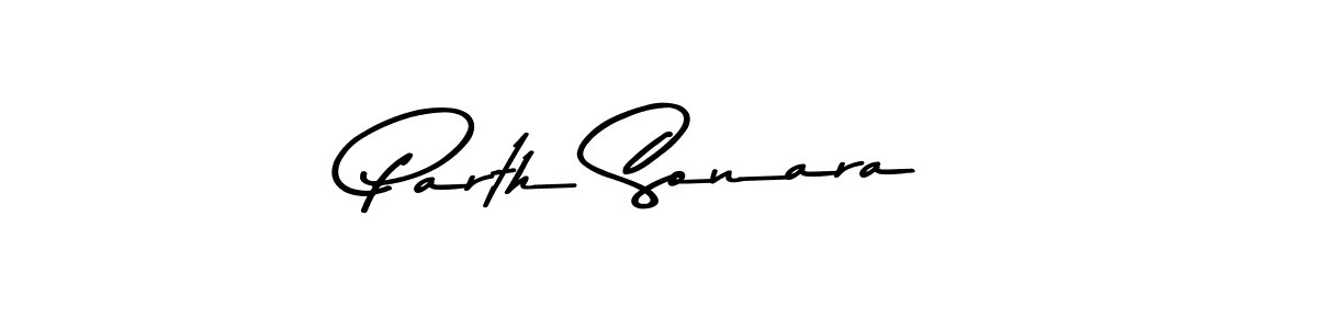 How to make Parth Sonara signature? Asem Kandis PERSONAL USE is a professional autograph style. Create handwritten signature for Parth Sonara name. Parth Sonara signature style 9 images and pictures png
