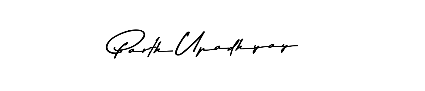 Use a signature maker to create a handwritten signature online. With this signature software, you can design (Asem Kandis PERSONAL USE) your own signature for name Parth Upadhyay. Parth Upadhyay signature style 9 images and pictures png