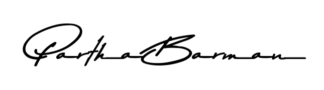 Partha Barman stylish signature style. Best Handwritten Sign (Asem Kandis PERSONAL USE) for my name. Handwritten Signature Collection Ideas for my name Partha Barman. Partha Barman signature style 9 images and pictures png