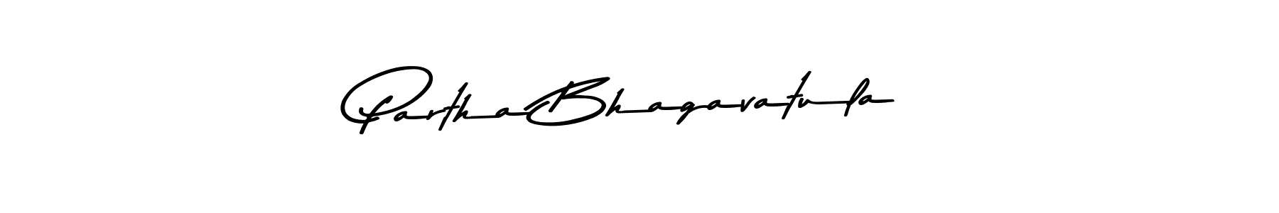 Create a beautiful signature design for name Partha Bhagavatula. With this signature (Asem Kandis PERSONAL USE) fonts, you can make a handwritten signature for free. Partha Bhagavatula signature style 9 images and pictures png