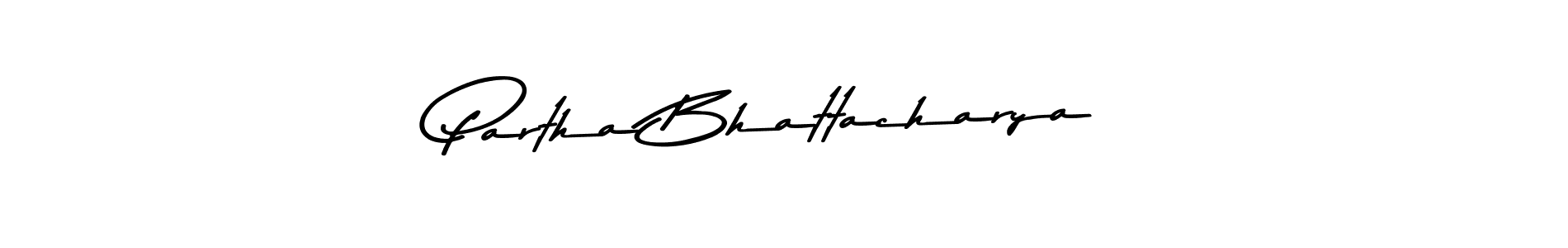 Similarly Asem Kandis PERSONAL USE is the best handwritten signature design. Signature creator online .You can use it as an online autograph creator for name Partha Bhattacharya. Partha Bhattacharya signature style 9 images and pictures png