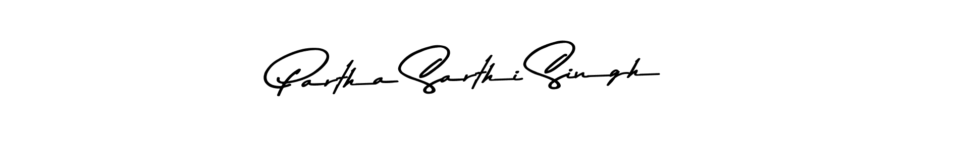 Create a beautiful signature design for name Partha Sarthi Singh. With this signature (Asem Kandis PERSONAL USE) fonts, you can make a handwritten signature for free. Partha Sarthi Singh signature style 9 images and pictures png