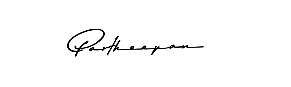 Make a beautiful signature design for name Partheepan. With this signature (Asem Kandis PERSONAL USE) style, you can create a handwritten signature for free. Partheepan signature style 9 images and pictures png