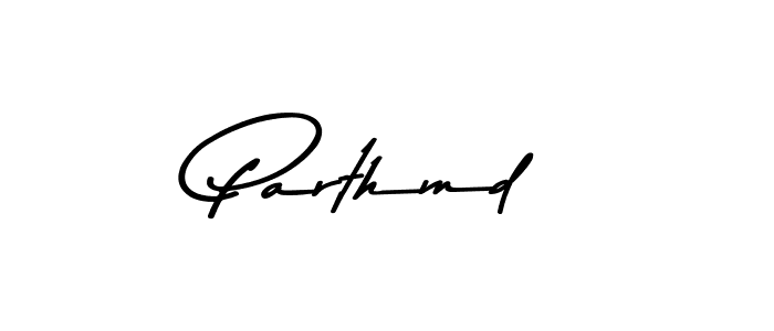 Use a signature maker to create a handwritten signature online. With this signature software, you can design (Asem Kandis PERSONAL USE) your own signature for name Parthmd. Parthmd signature style 9 images and pictures png