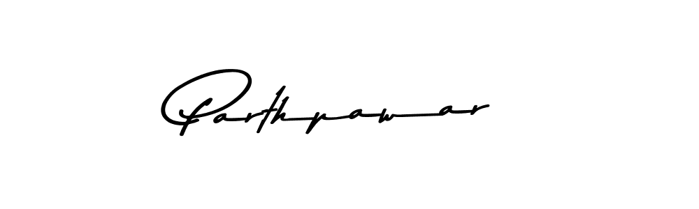 Design your own signature with our free online signature maker. With this signature software, you can create a handwritten (Asem Kandis PERSONAL USE) signature for name Parthpawar. Parthpawar signature style 9 images and pictures png