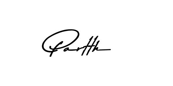 How to make Partth signature? Asem Kandis PERSONAL USE is a professional autograph style. Create handwritten signature for Partth name. Partth signature style 9 images and pictures png