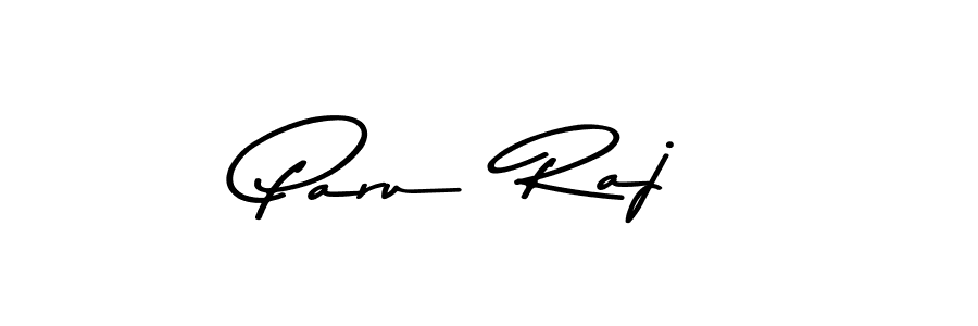 Paru  Raj stylish signature style. Best Handwritten Sign (Asem Kandis PERSONAL USE) for my name. Handwritten Signature Collection Ideas for my name Paru  Raj. Paru  Raj signature style 9 images and pictures png