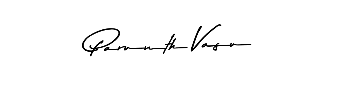 if you are searching for the best signature style for your name Parunth Vasu. so please give up your signature search. here we have designed multiple signature styles  using Asem Kandis PERSONAL USE. Parunth Vasu signature style 9 images and pictures png