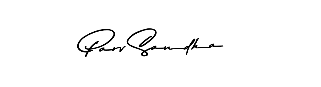 Use a signature maker to create a handwritten signature online. With this signature software, you can design (Asem Kandis PERSONAL USE) your own signature for name Parv Sandha. Parv Sandha signature style 9 images and pictures png