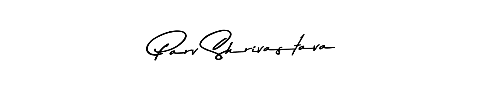 Use a signature maker to create a handwritten signature online. With this signature software, you can design (Asem Kandis PERSONAL USE) your own signature for name Parv Shrivastava. Parv Shrivastava signature style 9 images and pictures png