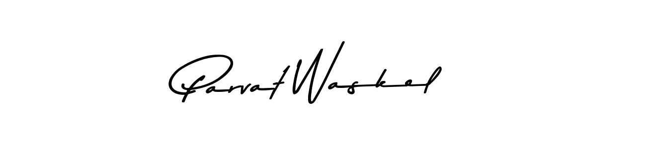Make a short Parvat Waskel signature style. Manage your documents anywhere anytime using Asem Kandis PERSONAL USE. Create and add eSignatures, submit forms, share and send files easily. Parvat Waskel signature style 9 images and pictures png