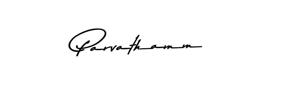 You should practise on your own different ways (Asem Kandis PERSONAL USE) to write your name (Parvathamm) in signature. don't let someone else do it for you. Parvathamm signature style 9 images and pictures png