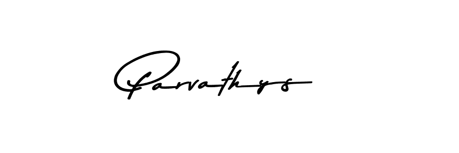 Asem Kandis PERSONAL USE is a professional signature style that is perfect for those who want to add a touch of class to their signature. It is also a great choice for those who want to make their signature more unique. Get Parvathys name to fancy signature for free. Parvathys signature style 9 images and pictures png