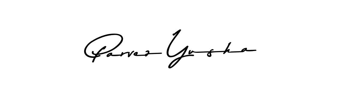 It looks lik you need a new signature style for name Parvez Yusha. Design unique handwritten (Asem Kandis PERSONAL USE) signature with our free signature maker in just a few clicks. Parvez Yusha signature style 9 images and pictures png