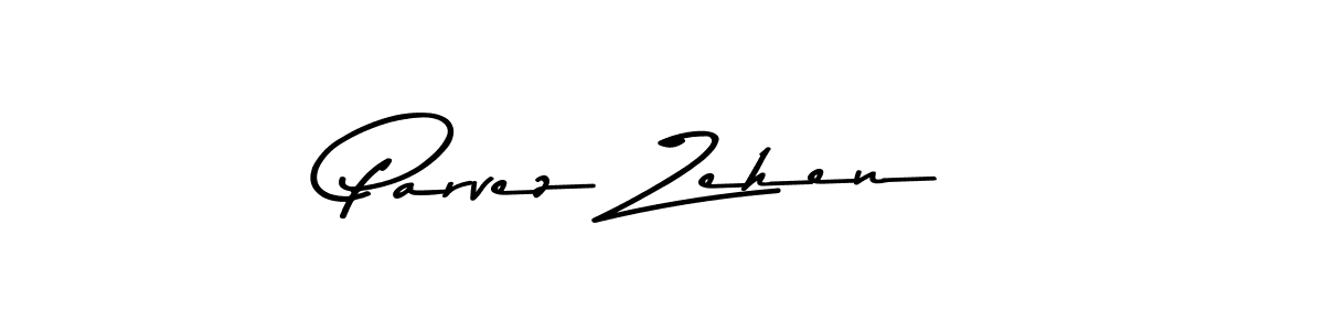 The best way (Asem Kandis PERSONAL USE) to make a short signature is to pick only two or three words in your name. The name Parvez Zehen include a total of six letters. For converting this name. Parvez Zehen signature style 9 images and pictures png