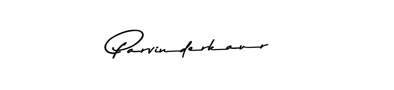 Make a beautiful signature design for name Parvinderkaur. With this signature (Asem Kandis PERSONAL USE) style, you can create a handwritten signature for free. Parvinderkaur signature style 9 images and pictures png