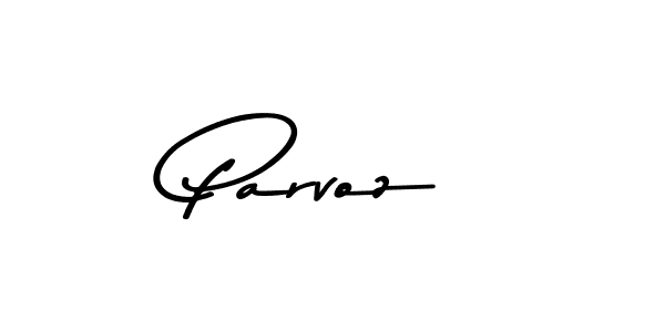 Make a beautiful signature design for name Parvoz. Use this online signature maker to create a handwritten signature for free. Parvoz signature style 9 images and pictures png