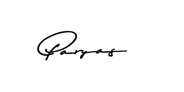 if you are searching for the best signature style for your name Paryas. so please give up your signature search. here we have designed multiple signature styles  using Asem Kandis PERSONAL USE. Paryas signature style 9 images and pictures png