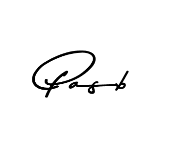 Use a signature maker to create a handwritten signature online. With this signature software, you can design (Asem Kandis PERSONAL USE) your own signature for name Pasb. Pasb signature style 9 images and pictures png