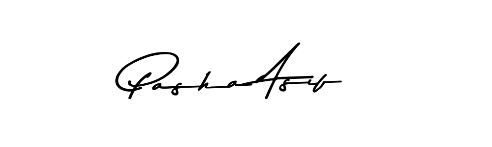 How to make Pasha Asif name signature. Use Asem Kandis PERSONAL USE style for creating short signs online. This is the latest handwritten sign. Pasha Asif signature style 9 images and pictures png